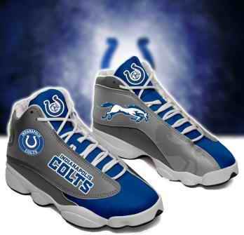 Women's Indianapolis Colts Limited Edition JD13 Sneakers 003