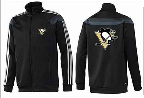 NHL Pittsburgh Penguins Zip Jackets Black-3