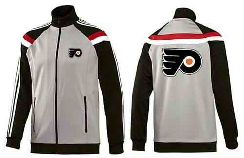 NHL Philadelphia Flyers Zip Jackets Grey