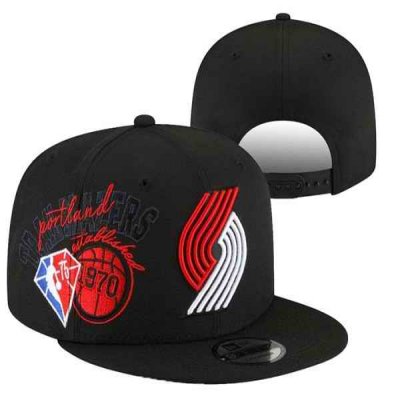 Portland Trail Blazers Stitched Snapback 75th Anniversary Hats 0013