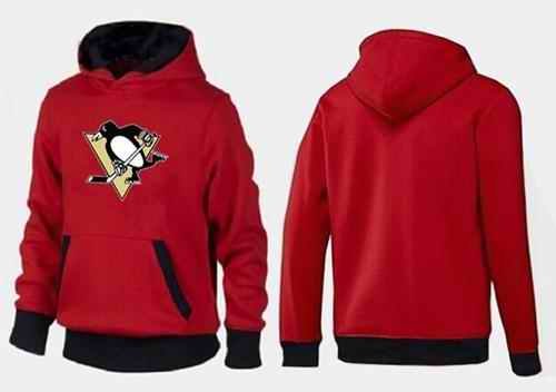 Pittsburgh Penguins Pullover Hoodie Red & Black