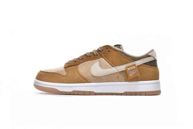 Men's Dunk Low Brown Shoes 0405