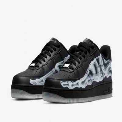 Men's Air Force 1 '07 Skeleton Black  032