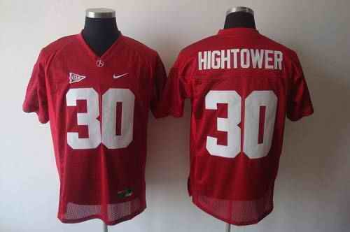 Crimson Tide #30 Donot Hightower Red Stitched NCAA Jersey