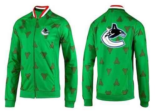 NHL Vancouver Canucks Zip Jackets Green-2