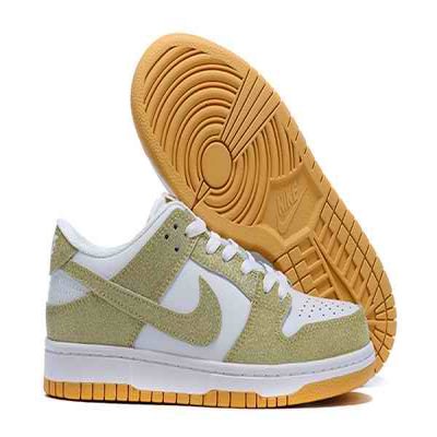 Men's Dunk Low SB White Shoes 0183