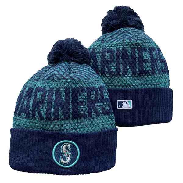 Seattle Mariners Knit Hats  006