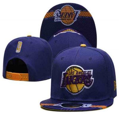 Los Angeles Lakers Stitched Snapback Hats 093