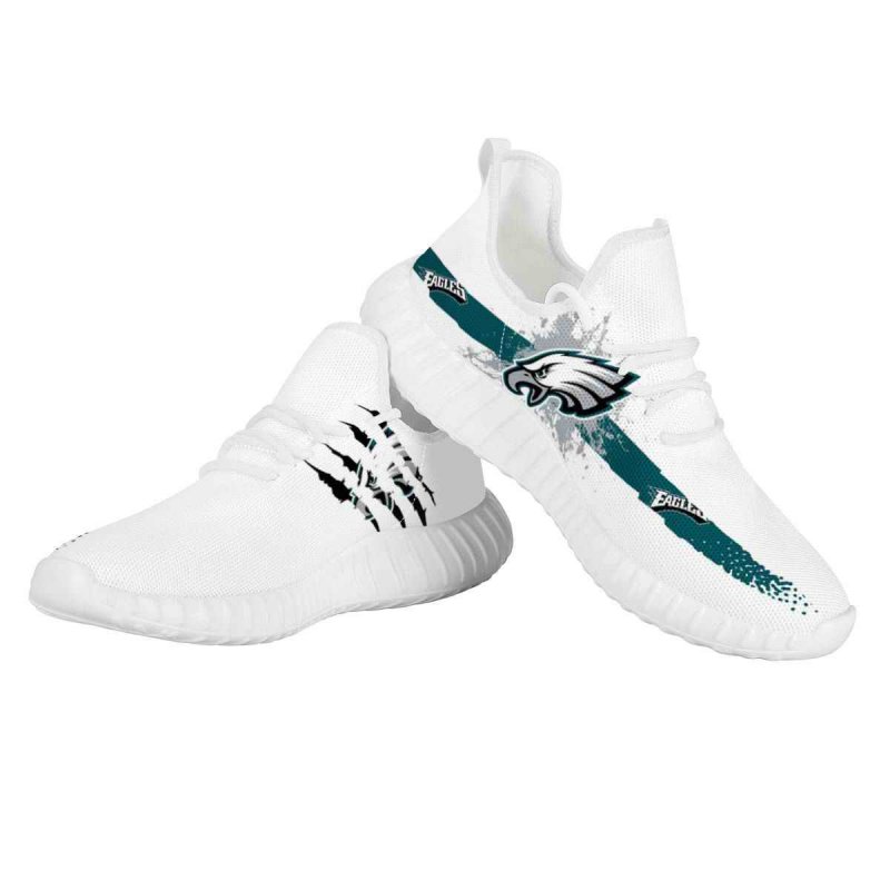 Men's Philadelphia Eagles Mesh Knit Sneakers/Shoes 015