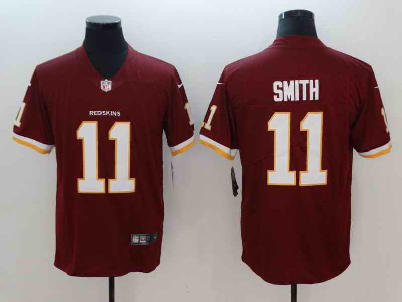 Men's Washington Redskins #11 Alex Smith Nike Red Vapor Untouchable Limited NFL Jersey