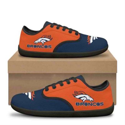 Men's Denver Broncos Low Top Sneakers/Shoes 001 (Pls check description for details)