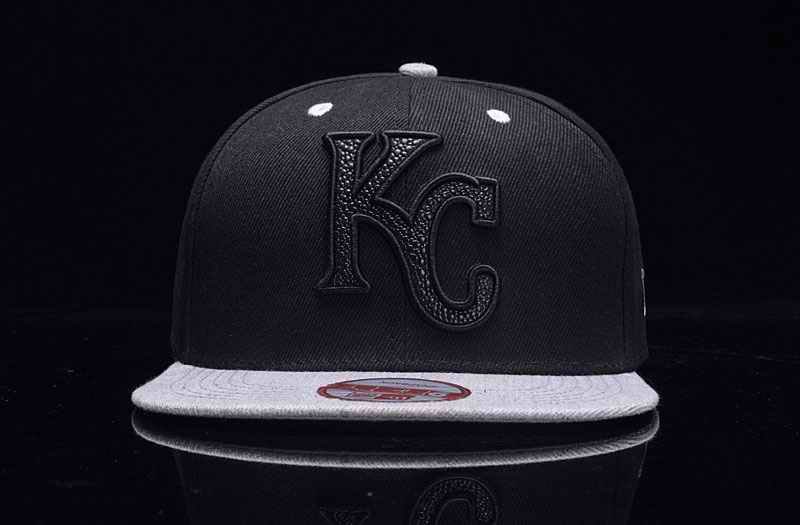 MLB Kansas City Royals Stitched Snapback Hats 002