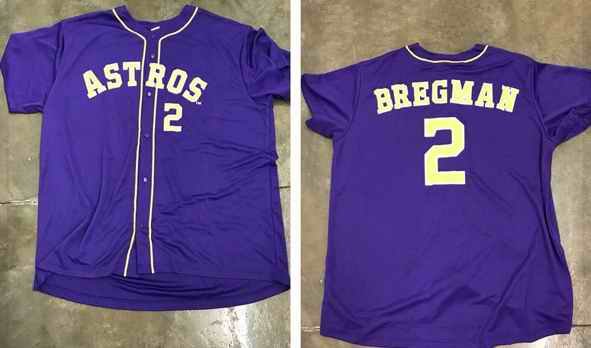 Men's Houston Astros #2 Alex Bregman Cool Base Stitched Jersey