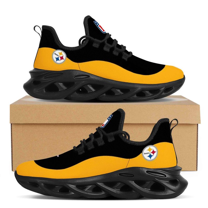 Women's Pittsburgh Steelers Flex Control Sneakers 007