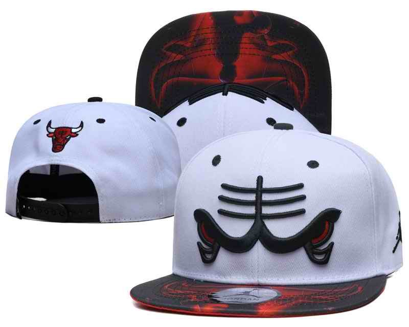 Chicago Bulls Stitched Snapback Hats 090