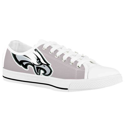 Men's Philadelphia Eagles Low Top Canvas Sneakers 004