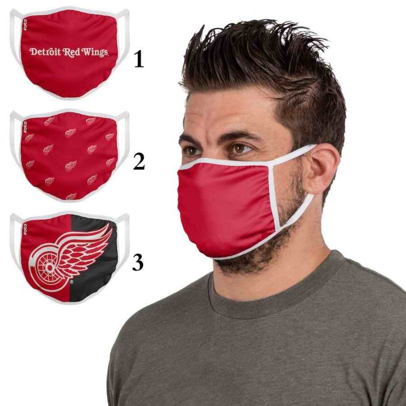 Detroit Red Wings Sports Face Mask 001 Filter Pm2.5 (Pls check description for details)