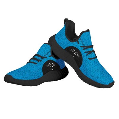 Women's NFL Carolina Panthers Mesh Knit Sneakers/Shoes 001