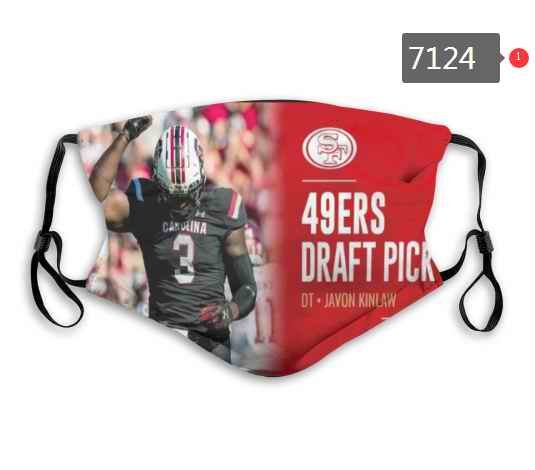 San Francisco 49ers Face Mask 7124 Filter Pm2.5 (Pls check description for details)