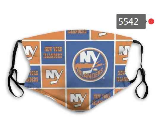 New York Islanders Face Mask 5542 Filter Pm2.5 (Pls check description for details)