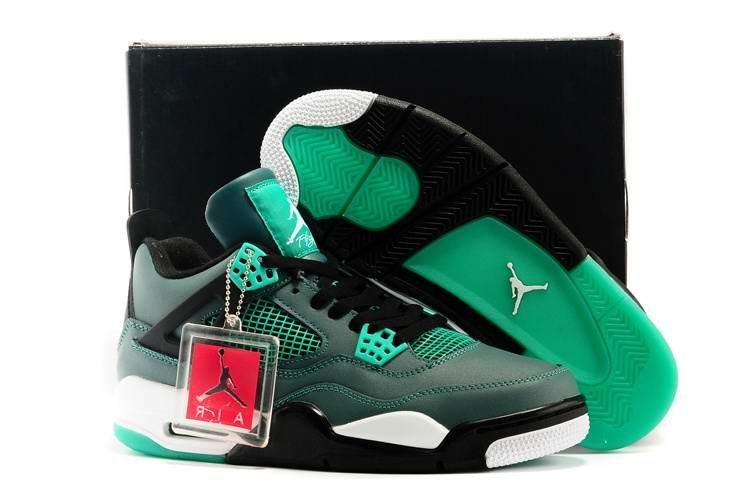 Running weapon Cheap Wholesale Nike Shoes Air Jordan 4 Teal Mens