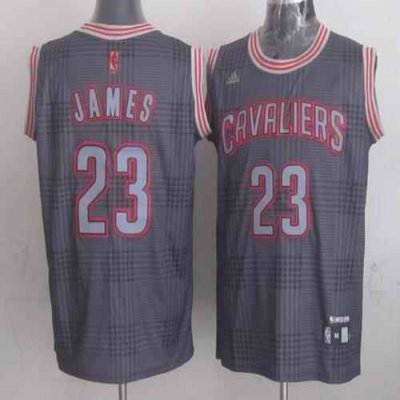 Cavaliers #23 LeBron James Black Rhythm Fashion Stitched NBA Jersey