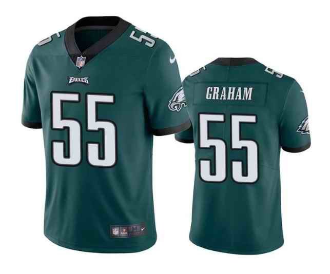 Youth Philadelphia Eagles #55 Brandon Graham Green Vapor Untouchable Limited Stitched Football Jersey