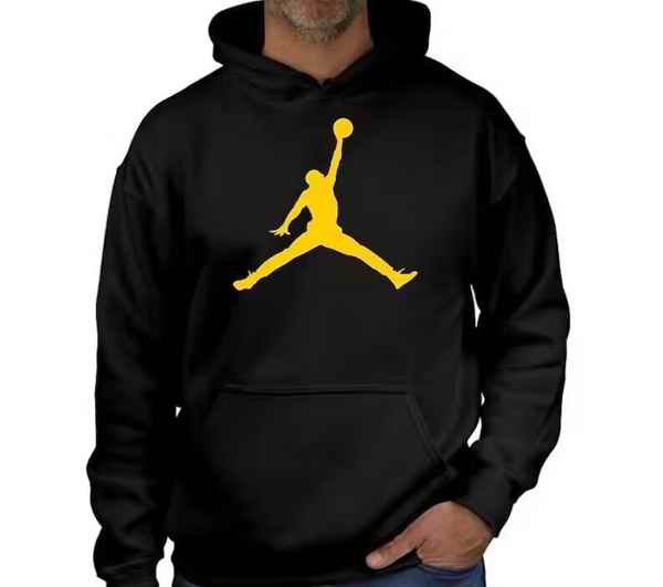 Men's Air Jordan Black Pullover Hoodie