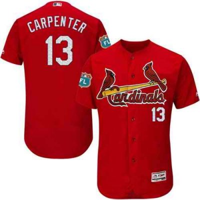 Cardinals #13 Matt Carpenter Red Flexbase Authentic Collection Stitched MLB Jersey