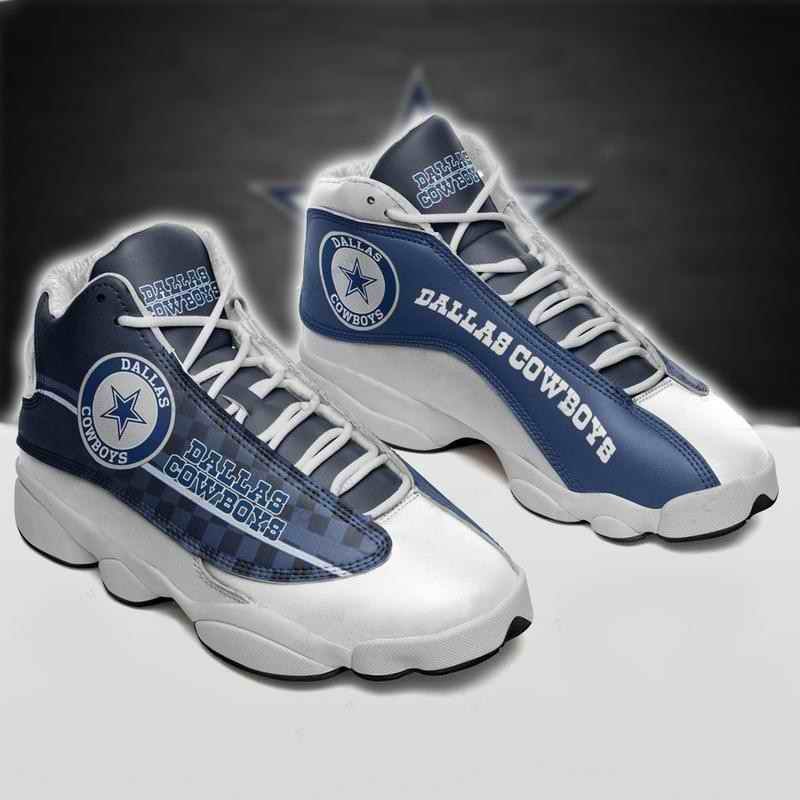 Women's Dallas Cowboys Limited Edition JD13 Sneakers 009