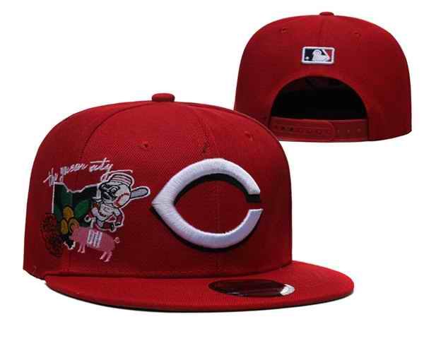 Cincinnati Reds Stitched Snapback Hats 0010