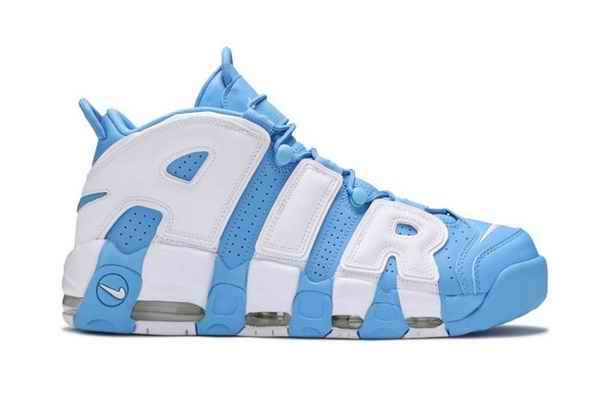 Men's Air Uptempo Camo Blue Shoes 002