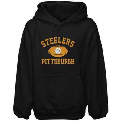 Pittsburgh Steelers Preschool Standard Issue Pullover Hoodie Black