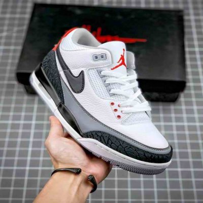 Men's Running weapon Air Jordan 3 Tinker NRG Fire Red Shoes 0108