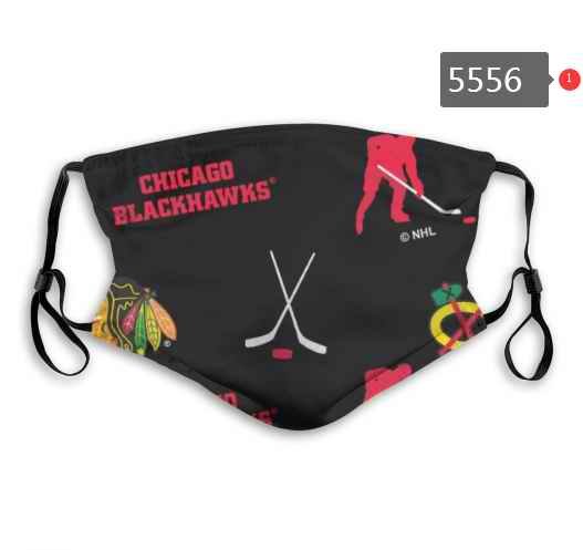 Chicago Blackhawks Face Mask 5556 Filter Pm2.5 (Pls check description for details)