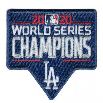 Los Angeles Dodgers 2020 World Series Champions Patch