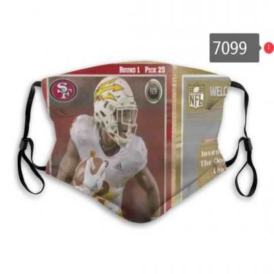 San Francisco 49ers Face Mask 7099 Filter Pm2.5 (Pls check description for details)