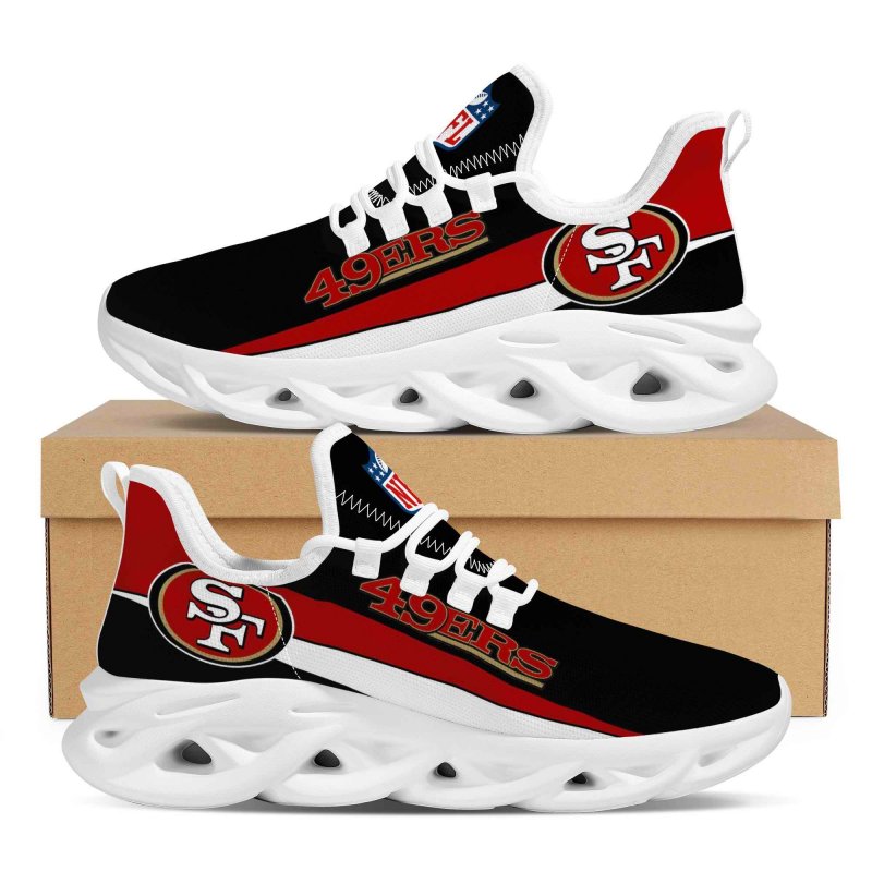 Men's San Francisco 49ers Flex Control Sneakers 004