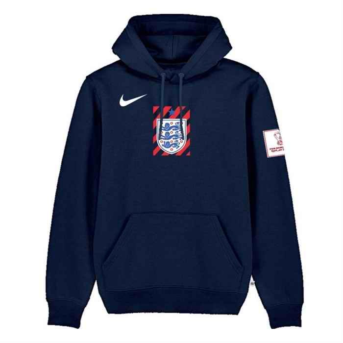 Men's England FIFA World Cup Soccer Hoodie Navy 001