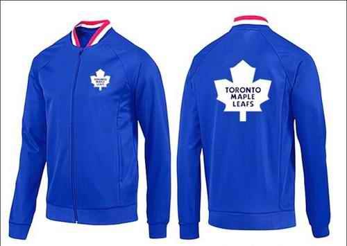 NHL Toronto Maple Leafs Zip Jackets Blue-1