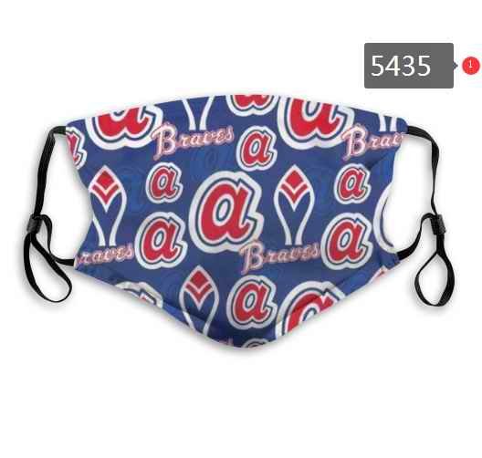 Atlanta Braves Face Mask 008 Filter Pm2.5 (Pls check description for details)