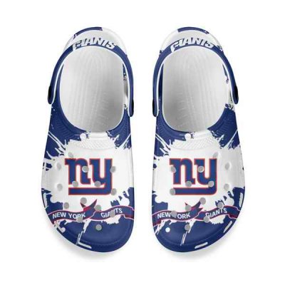 Women's New York Giants Bayaband Clog Shoes 001