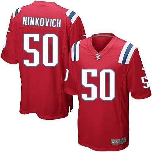 Nike Patriots #50 Rob Ninkovich Red Alternate Youth Stitched NFL Elite Jersey