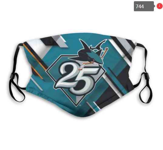 San Jose Sharks Face Mask 005 Filter Pm2.5 (Pls check description for details)