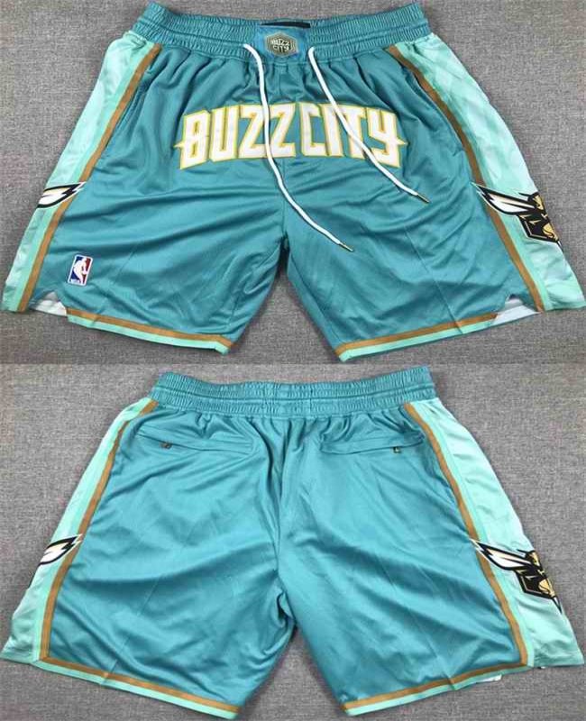 Men's Charlotte Hornets Teal Shorts