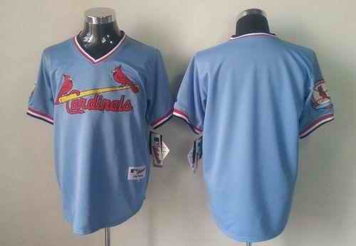 Cardinals Blank Blue 1982 Turn Back The Clock Stitched MLB Jersey