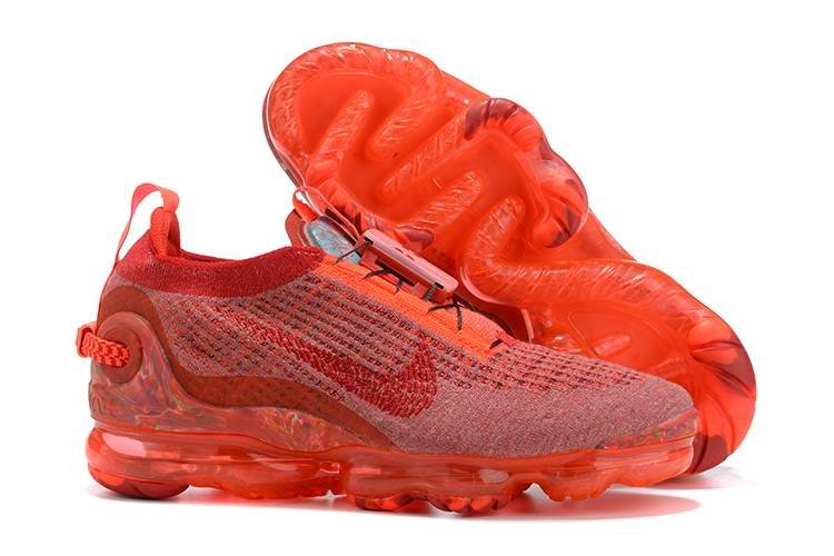 Men's Running Weapon Air Vapormax Flyknit Orange Shoes 023