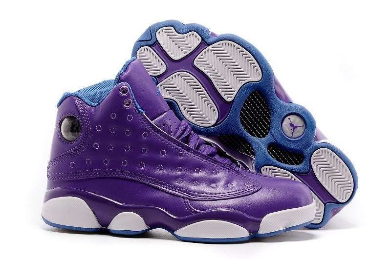 Running weapon Cheap China Air Jordan 13 Violet Shoes Retro Women