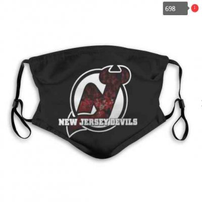 New Jersey Devils Face Mask 008 Filter Pm2.5 (Pls check description for details)