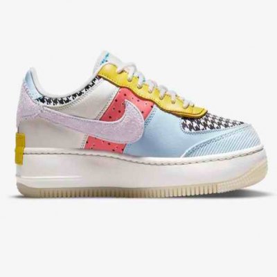 Women's Air Force 1 Shadow 'Multi-Color' Shoes 027